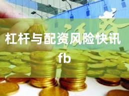 杠杆与配资风险快讯 fb