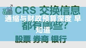 通缩与财政预算深度 早知道